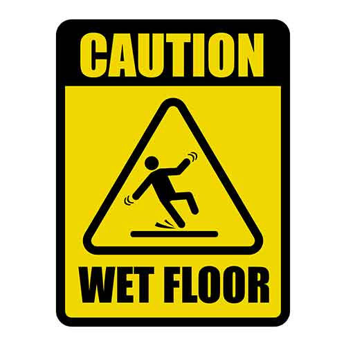 Five Signs of Slip and Fall Negligence