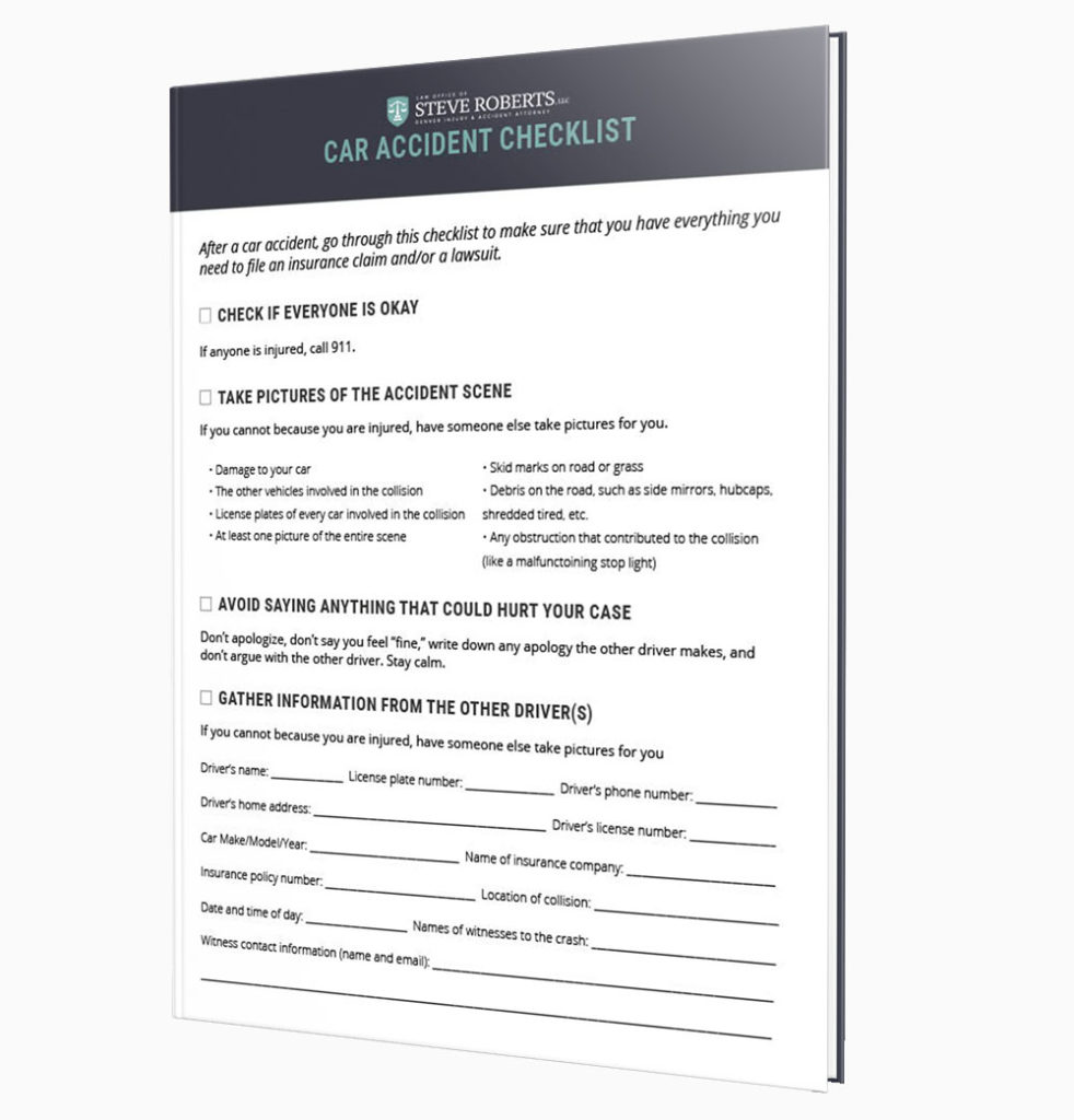 What To Do After A Car Accident → Car Accident Checklist & Free PDF